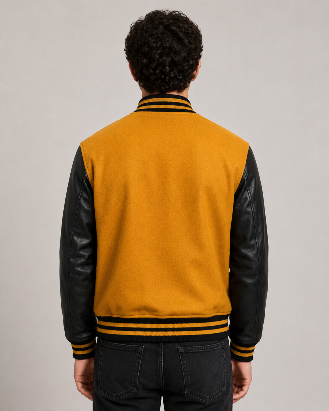 Black Panther "R" Premium Varsity Jacket