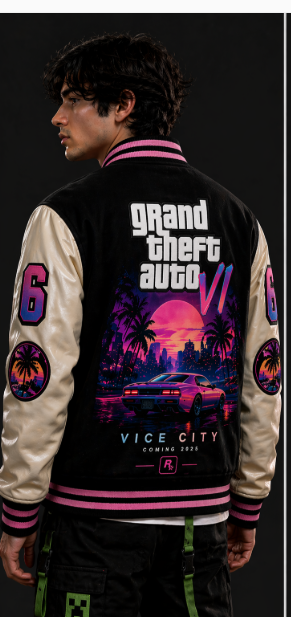 GTA VI  – Premium Varsity Jacket Orignal