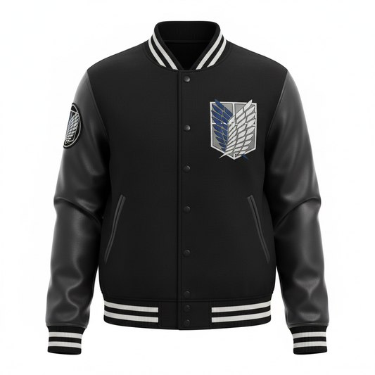 Daniel Jack Wings Varsity Jacket front view