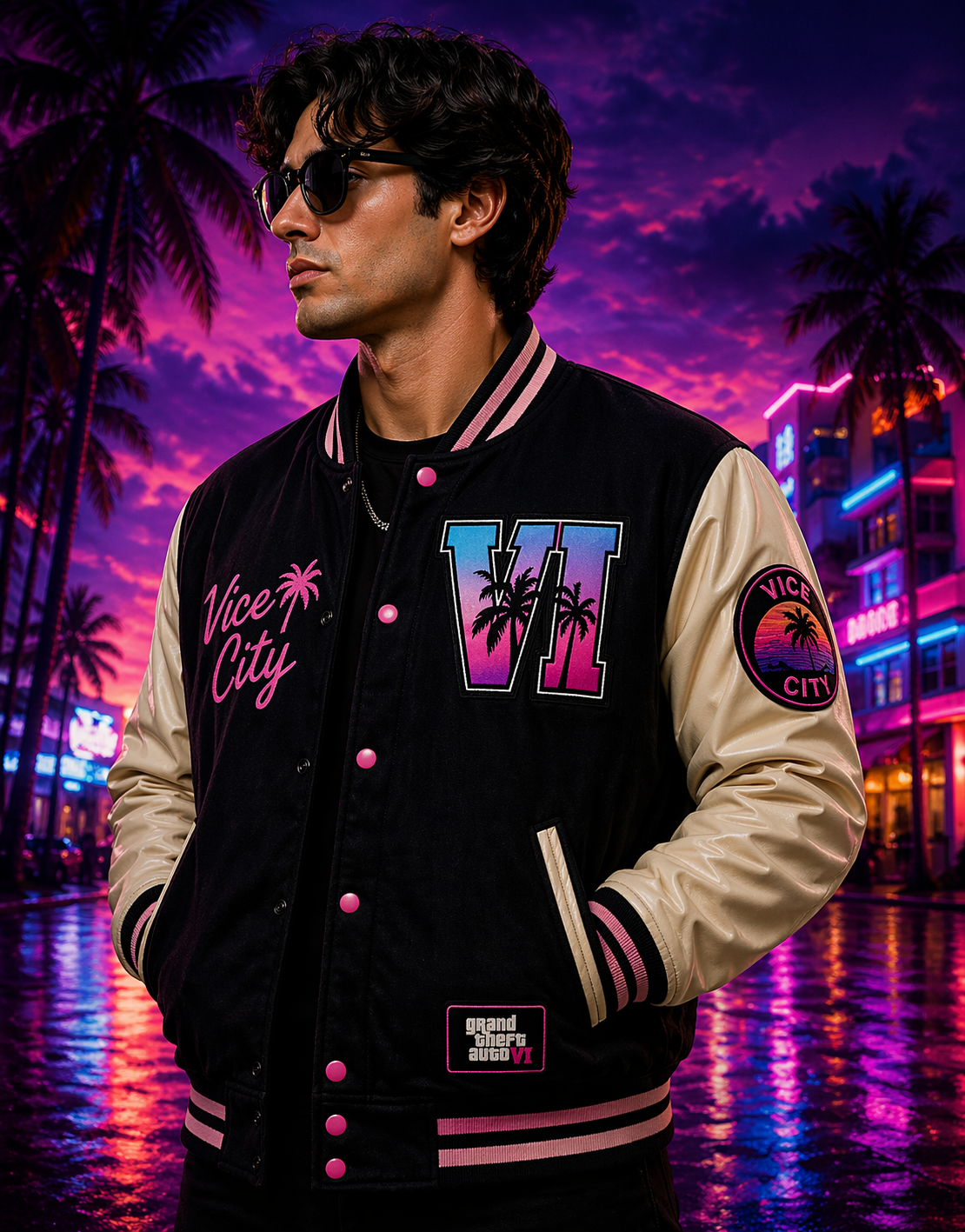 GTA VI  – Premium Varsity Jacket Orignal