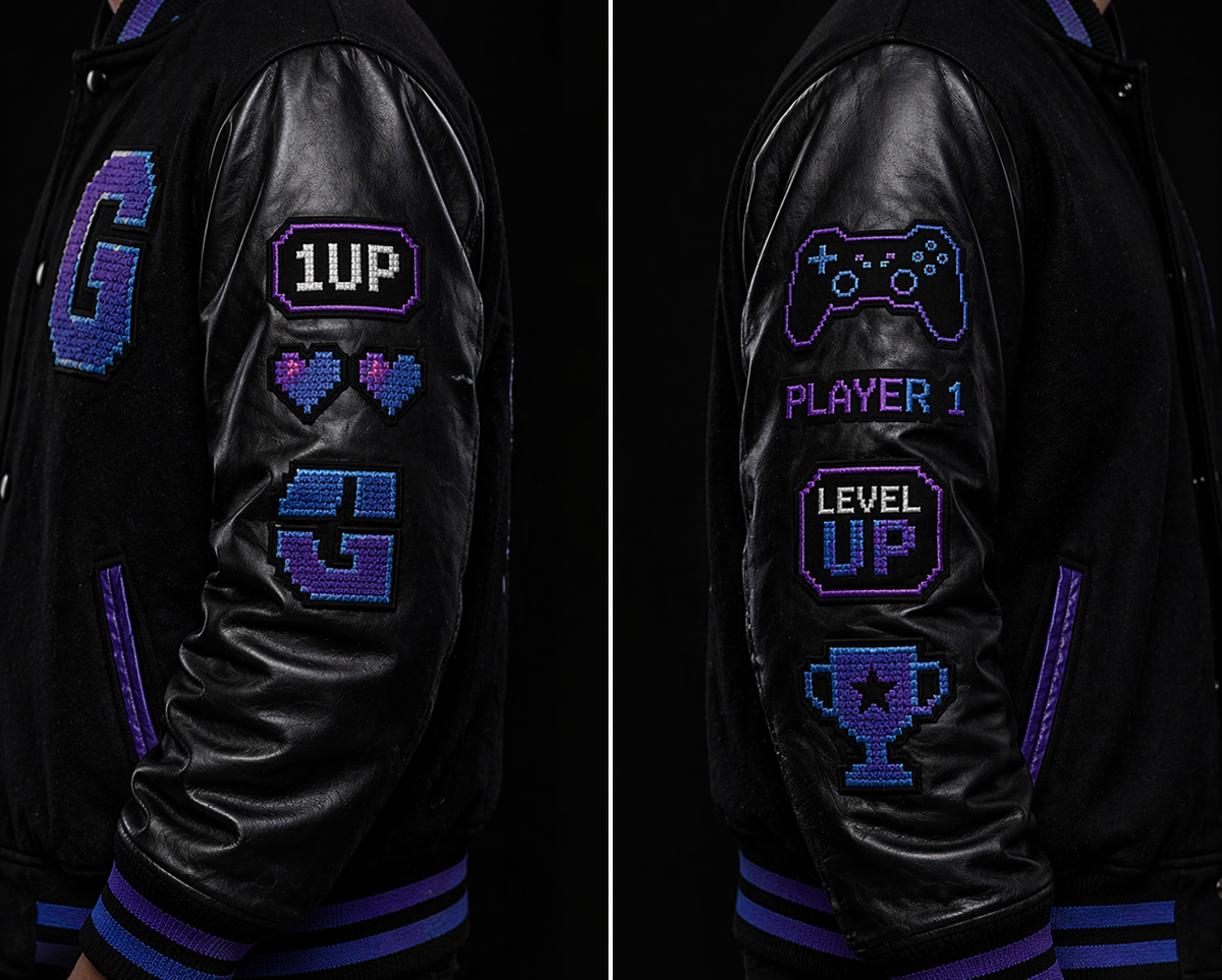 Game On – Premium Gaming Varsity Jacket - Orignal