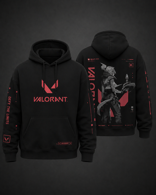 Valorant Premium Hoodie — Defy The Limits Edition