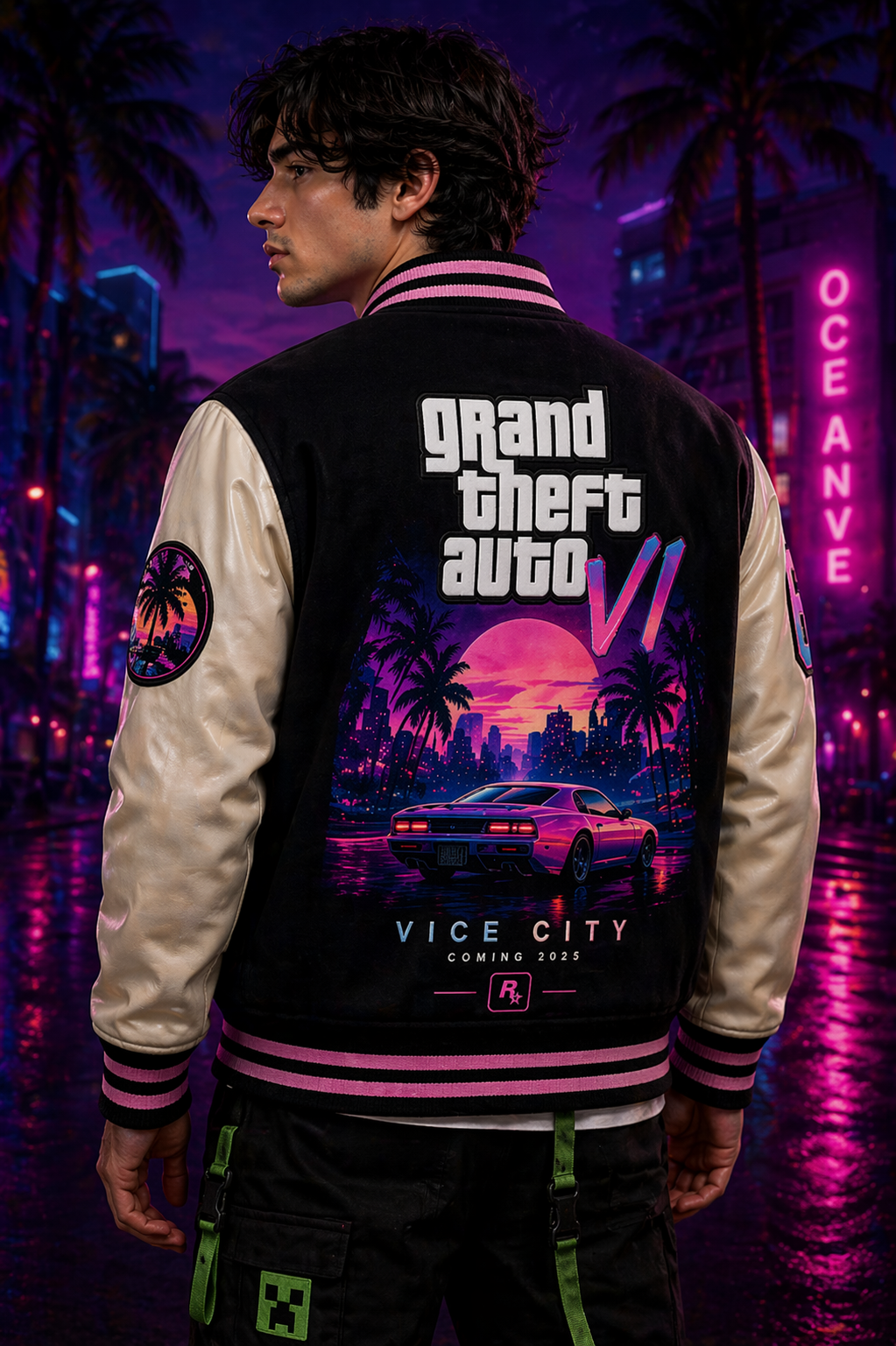 GTA VI  – Premium Varsity Jacket Orignal