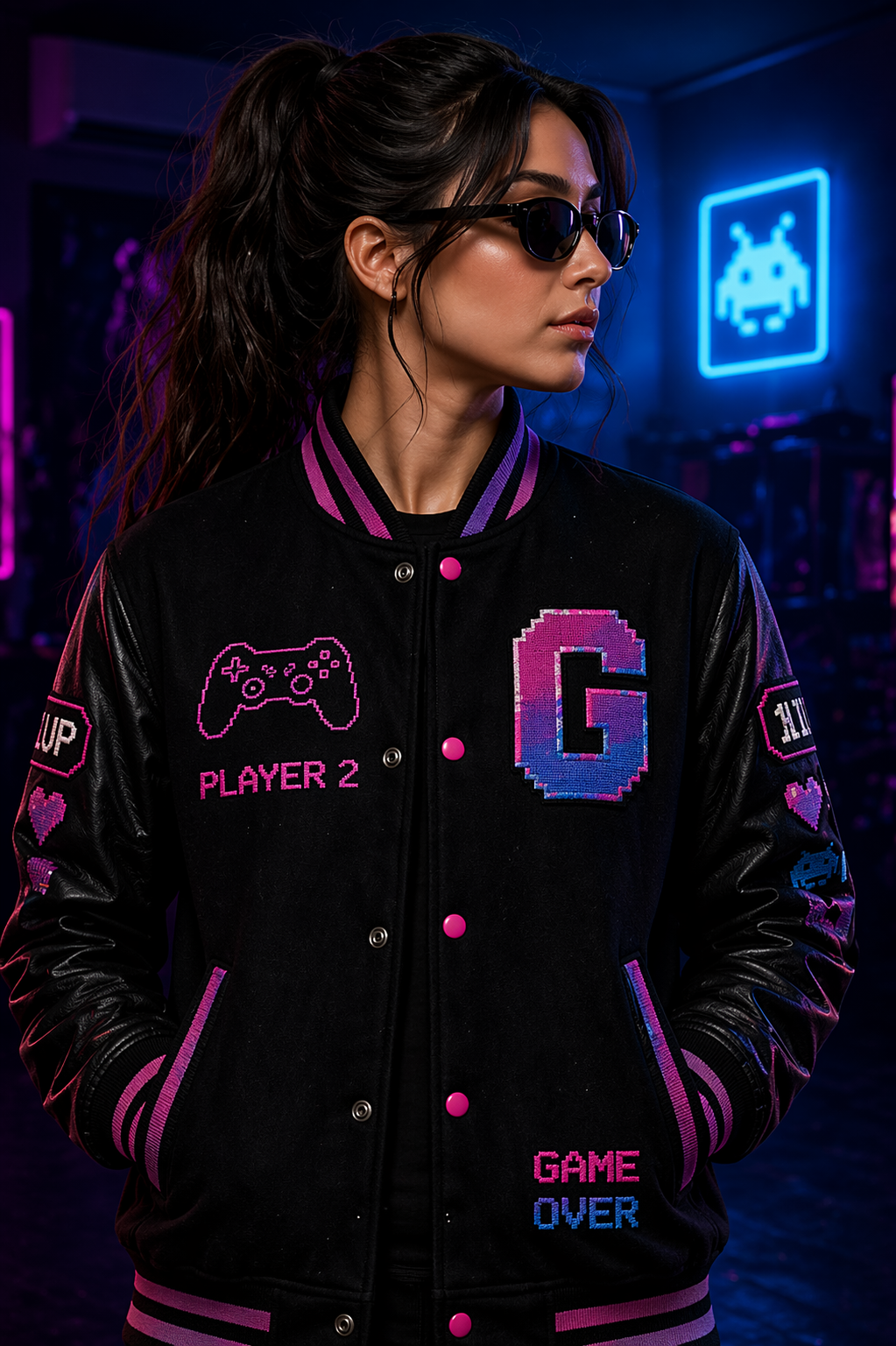 Game On – Premium Gaming Varsity Jacket - Orignal